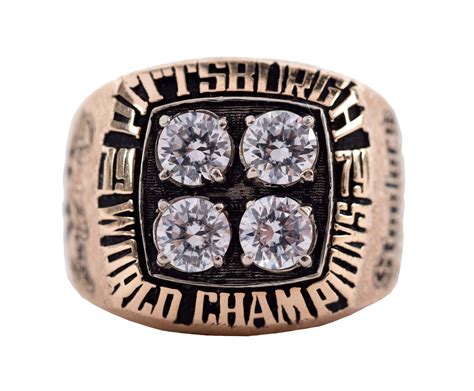 Lot Detail - 1979 PITTSBURGH STEELERS SUPER BOWL XIV RING.