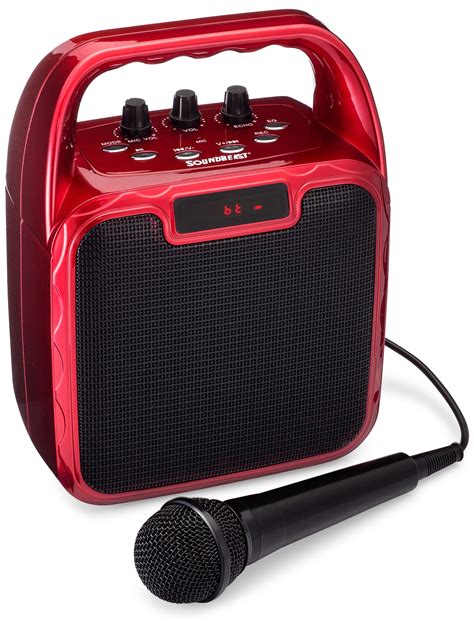 SoundBeast Pegasus Red Karaoke Machine & Portable PA Speaker System (Red) - Walmart.com