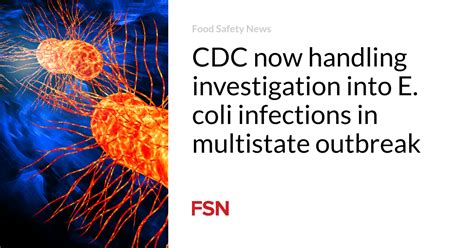 CDC now handling investigation into E. coli infections in multistate outbreak | Food Safety News