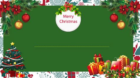 Best Free Christmas Cards Google Slide Themes And Powerpoint Templates For Your Presentation ...