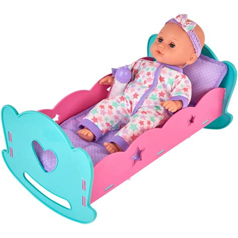 My Sweet Love Cradle & Baby 3 pc Box - Walmart.com