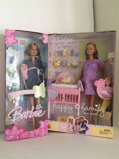 Happy Family Pregnant Barbie Midge, Lot Of 2 | eBay Barbie Kids, Barbie ...