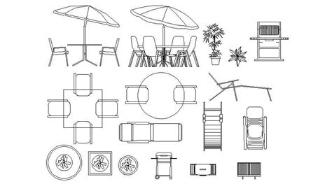 Furniture AutoCAD Blocks Elevation CAD Drawing Download - Cadbull