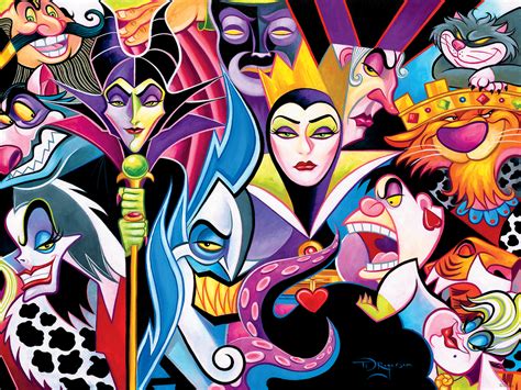 Disney Villains Wallpaper - 1024x768 - Download HD Wallpaper - WallpaperTip