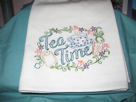 Pin on Tia Irma's hand embroidered flour sack towels