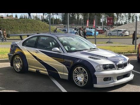 Need For Speed Most Wanted BMW M3 GTR In Real Life - YouTube