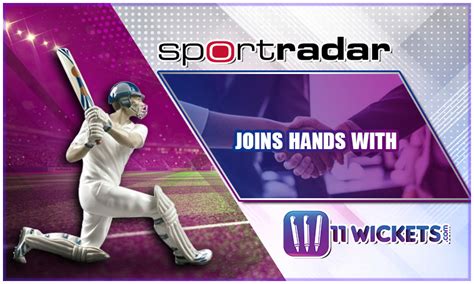 11Wickets signs up with tech giant Sportradar - Gutshot Magazine