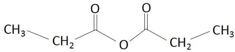 The IUPAC name for the compound \n \n \n \n \n is:A. Propionic ...