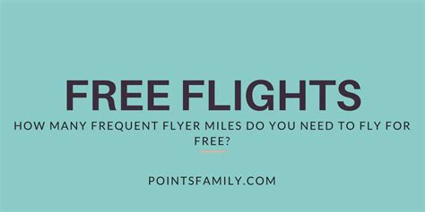 frequent flyer miles - Points Family