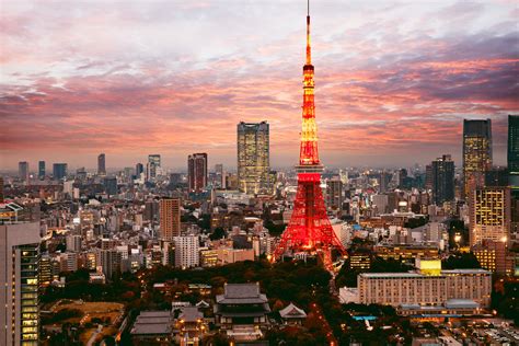 Tokyo skyline | Tokyo city skyline at sunset, Tokyo Japan [I… | Flickr