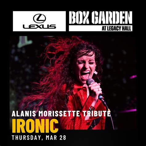 Alanis Morrissette Tribute | Ironic | Legacy Hall