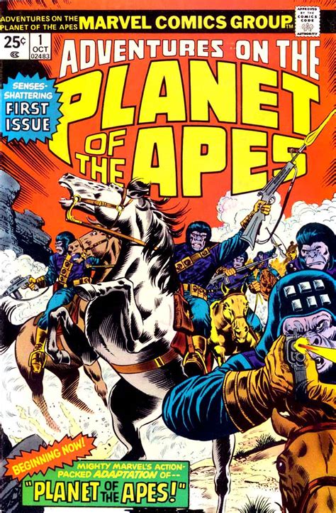 Adventures on the Planet of the Apes #1 - mis-attributed Jim Starlin ...