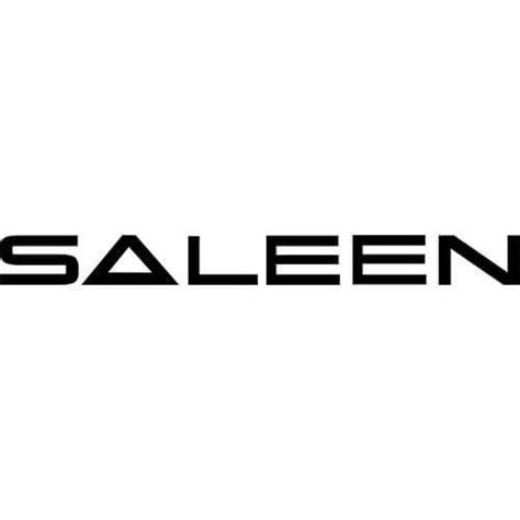 Saleen Logo Decal Sticker – Decalfly
