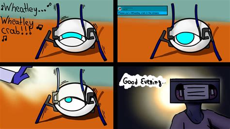 Comic Wheatley Crab with Richter Overtime by vwallacebrother on DeviantArt