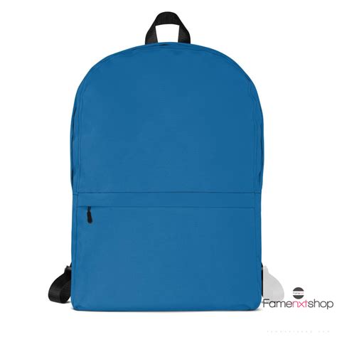Dark Blue Backpack from Solid Color Series | Blue backpack, Backpacks, Bag straps