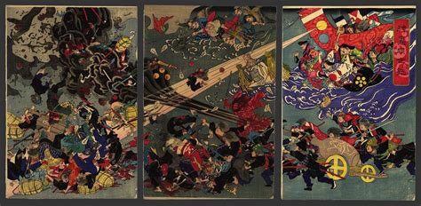 Unknown: Satire of the Boshin War - The Art of Japan - Ukiyo-e Search