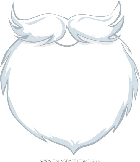 Santa Claus Beard Png - PNG Image Collection