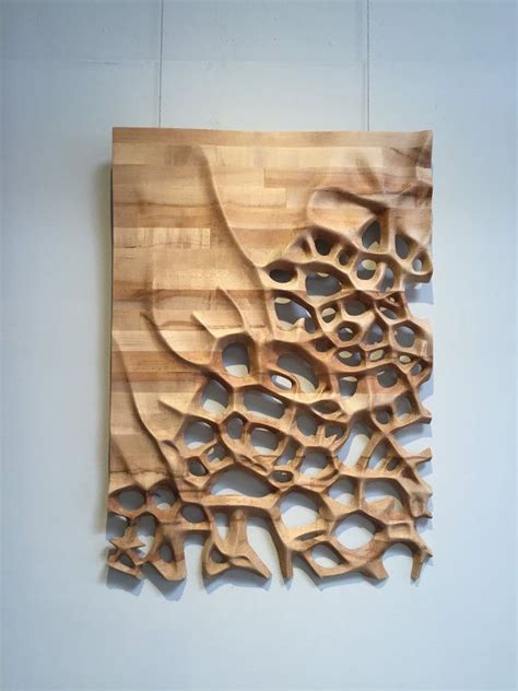 Wall hanging, 3D CNC milled Maple wood More Into The Woods, Wood Wall ...