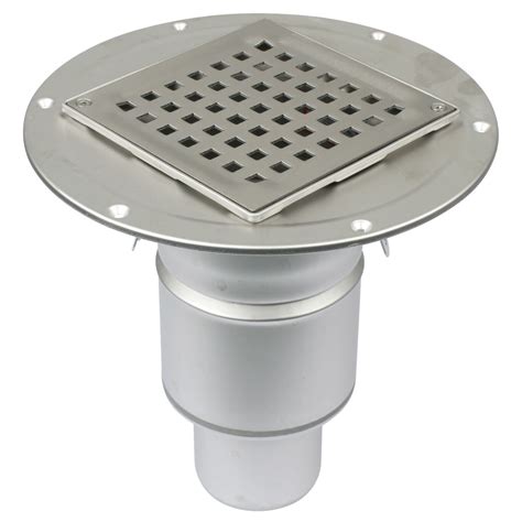 ADJUSTABLE SHOWER DRAIN SQUARE - (360.300.075) - BLÜCHER