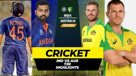 IND vs AUS T20 Match Highlights 2022 | Ind vs AUS T20 Series | Hotstar| Cricket 22 - YouTube