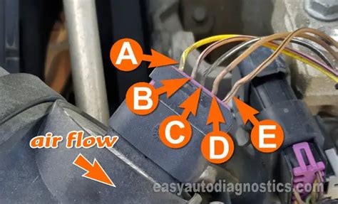 Mass Air Flow Sensor Wiring Diagram