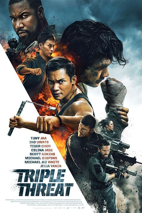 Triple Threat (2019) - Posters — The Movie Database (TMDB)