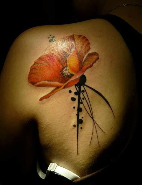 37 best Realistic Orange Tattoo images on Pinterest | Floral tattoos, Design tattoos and Flower ...