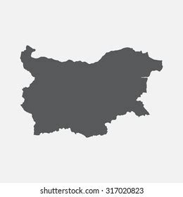 Bulgaria Country Border Map Stock Vector (Royalty Free) 317020823 ...