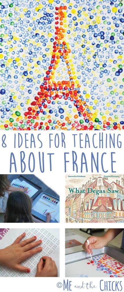 13 France: Geography ideas | kids art projects, camping art, homeschool art