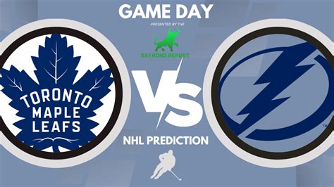 Toronto Maple Leafs (-132) vs. Tampa Bay Lightning (6.5) Prediction