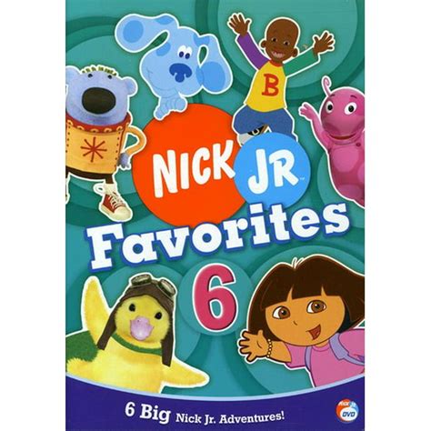 Nick JR Favorites 6 (DVD) - Walmart.com - Walmart.com