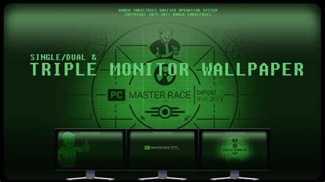 Fallout 4 - Single/Dual/Triple Monitor Wallpaper by foxgguy2001 on ...