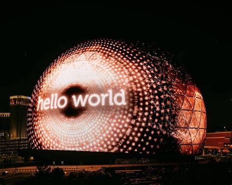 World's largest sphere in Las Vegas illuminated for the first time (VIDEOS) | Urbanized