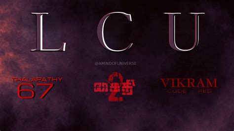 Lokesh Cinematic Universe (LCU) (@LCU_Official_) / Twitter