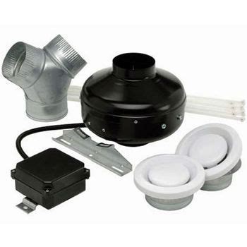 Bathroom Fans - Inline Remote Bathroom Exhaust Fans from Broan, Air King, Panasonic & More ...