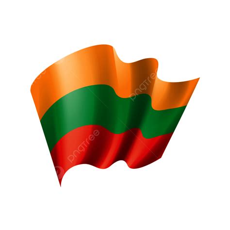 Lithuania Flag Vector PNG Images, Lithuania Flag National Symbol Vector ...