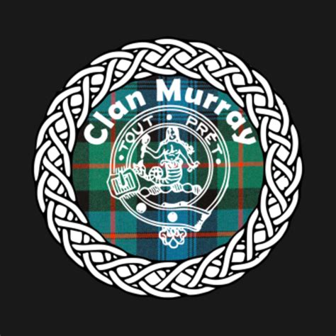 Clan Murray surname last name tartan crest badge - Murray - T-Shirt ...