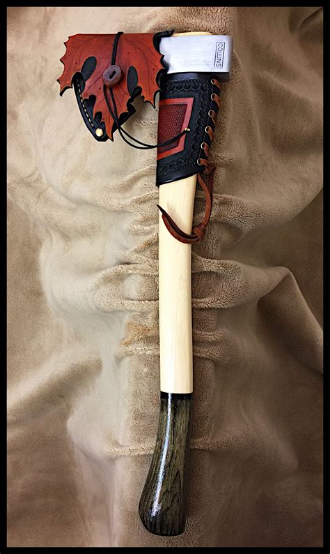 Collins Hudson Bay Axe Restoration with Custom Leather by John Black ...