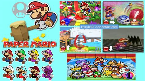 Paper Mario Super Smash Bros Moveset (Updated) by Hyrule64 on DeviantArt