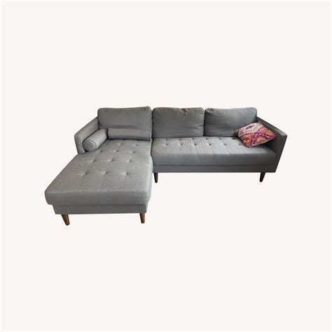 Right Arm Facing Sectional Sofa - AptDeco