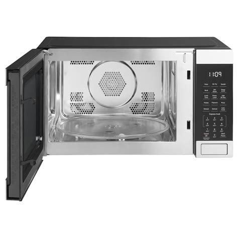 GE 1-cu ft 1050-Watt Countertop Convection Microwave (Stainless Steel ...