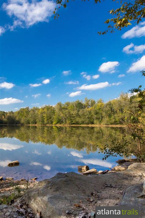 Gold Branch Trail at Bull Sluice Lake | Chattahoochee river, Hiking, Chattahoochee