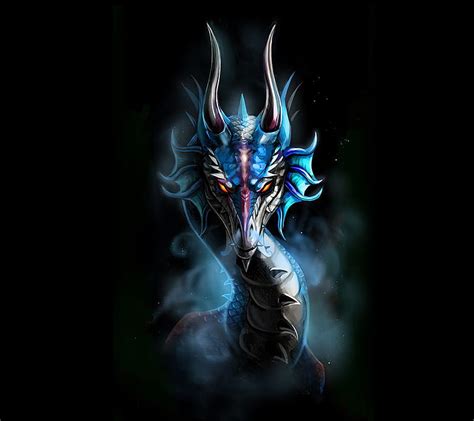 2K free download | Blue Dragon, abstract, animal, beast, dragon, HD wallpaper | Peakpx
