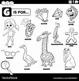 Letter G Coloring Pages sketch template