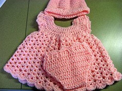 Free Crochet Patterns for Baby Dresses | FeltMagnet