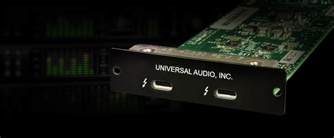 Thunderbolt 3 Option Card | Audio Interfaces | Universal Audio