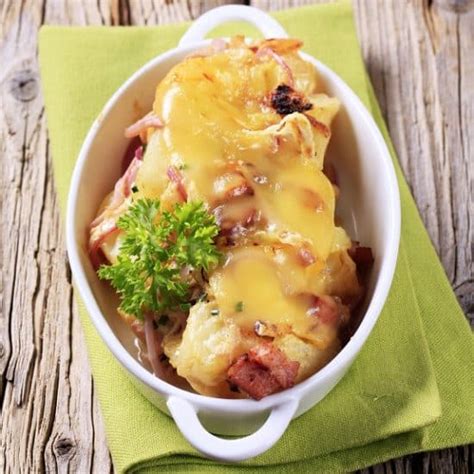 Slow Cooker Ham and Potatoes au Gratin Recipe – MY EDIBLE FOOD