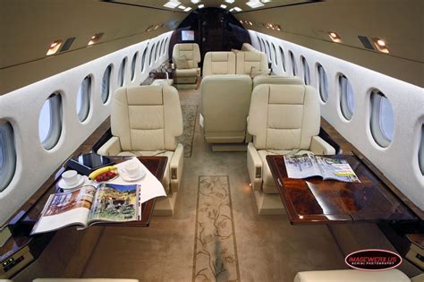 Falcon 900 Interior - ImageWerx Aerial & Aviation Photography