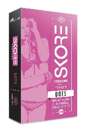 Skore Extra Dotted Condom | Skore Extra Dotted with Extra Time | SKORE Condoms