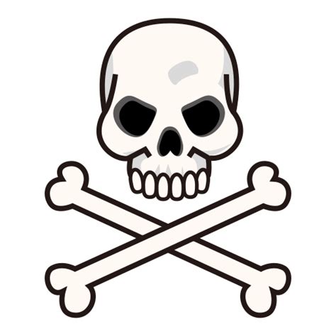 Skull And Crossbones Emoji for Facebook, Email & SMS | ID#: 12830 | Emoji.co.uk